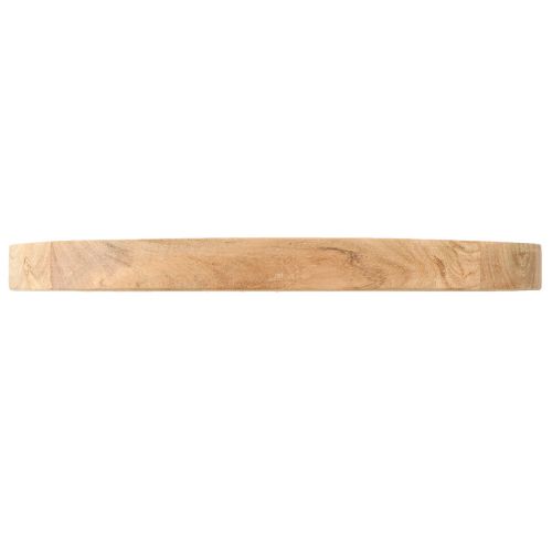 Artículo Bandeja redonda de madera de acacia natural Ø30cm H2,5cm