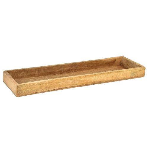 Floristik24 Bandeja de madera bandeja decorativa madera madera de mango natural 50x14x4cm