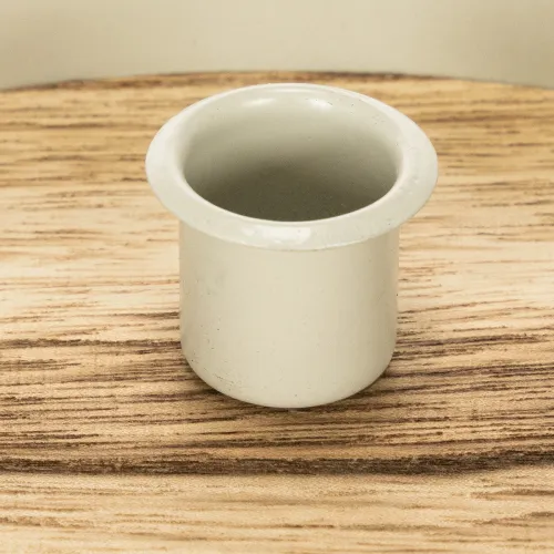 Portavelas para cuatro velas cónicas, bandeja redonda de madera, 25 cm. | Floristik24.es