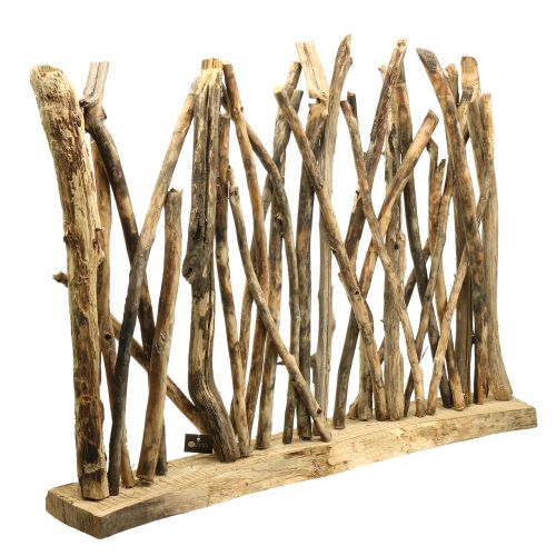 Floristik24 Separador de ambientes escultura madera 77cm x 60cm