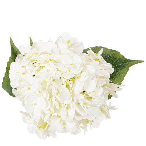 Hortensia artificial de tallo largo, flor artificial de 60 cm. | Floristik24.es