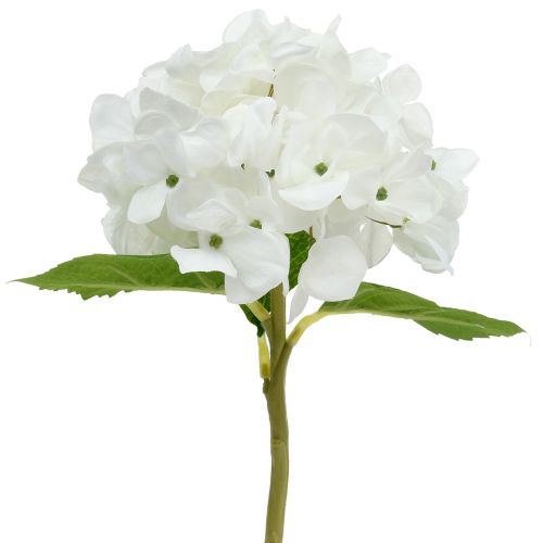 Hortensia decorativa blanca 36cm