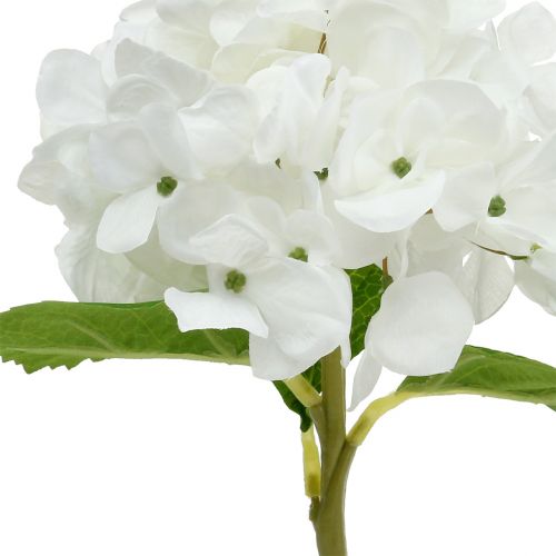 Artículo Hortensia decorativa blanca 36cm