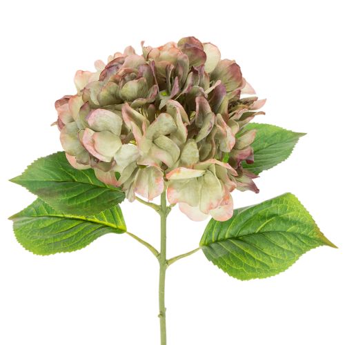 Hortensia artificial decorativa con tallo, 46 cm. comprar | Floristik24.es