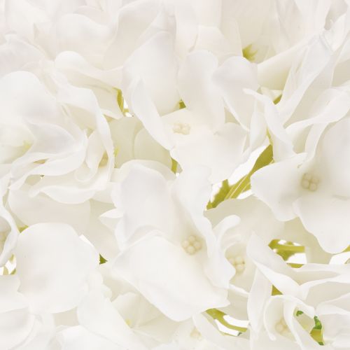 Hortensia artificial con tallo largo para decoración, 48 cm. | Floristik24.es