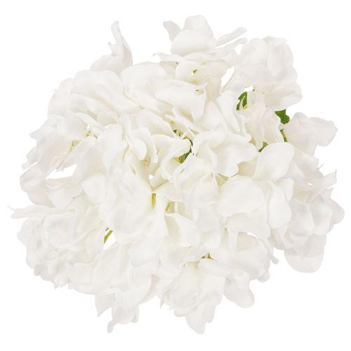 Hortensia artificial con tallo largo para decoración, 48 cm. | Floristik24.es