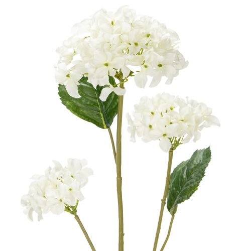 Flor de hortensia artificial para un diseño interior elegante y moderno, 80 cm, 2 piezas