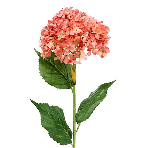 Artículo Hortensia rosa 80cm 1 pieza