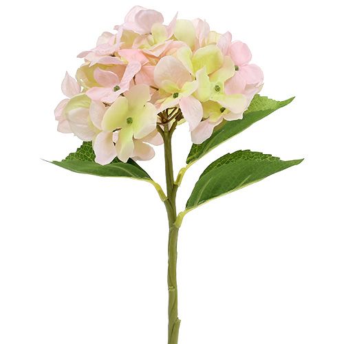 Floristik24 Hortensia artificial rosa claro 36cm