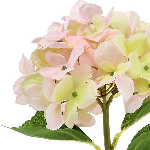 Floristik24 Hortensia artificial rosa claro 36cm