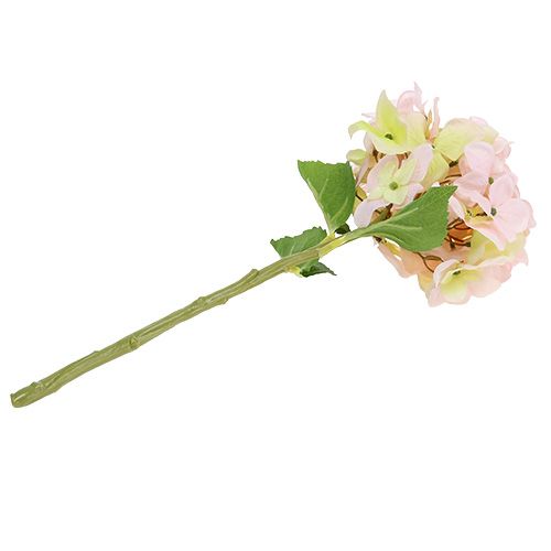 Floristik24 Hortensia artificial rosa claro 36cm