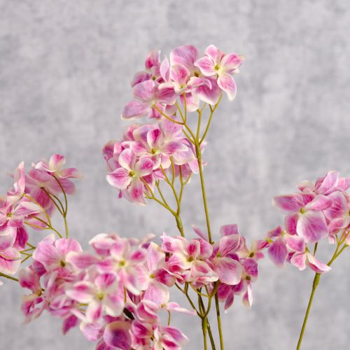 Artículo Planta de hortensia artificial, fácil de cuidar, para una decoración duradera, 110 cm, 2 piezas