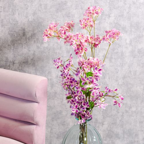 Artículo Planta de hortensia artificial, fácil de cuidar, para una decoración duradera, 110 cm, 2 piezas