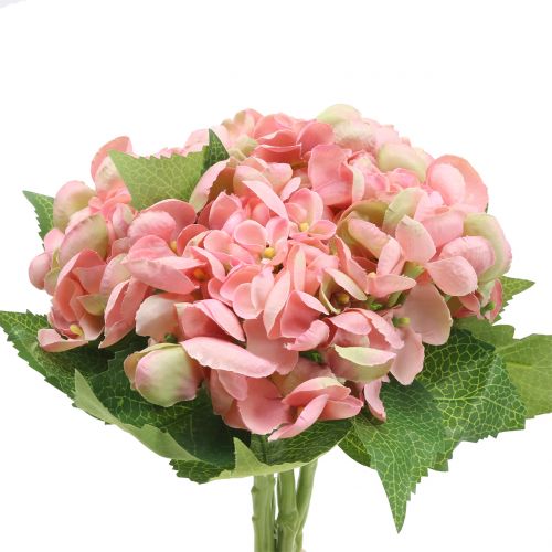 Hortensia rosa 33cm 1ud
