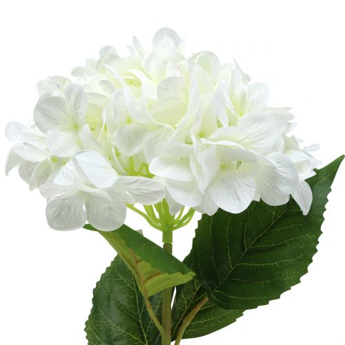 Floristik24 Hortensia grande artificial blanco L110cm