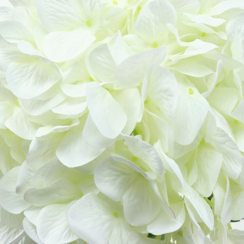 Floristik24 Hortensia grande artificial blanco L110cm