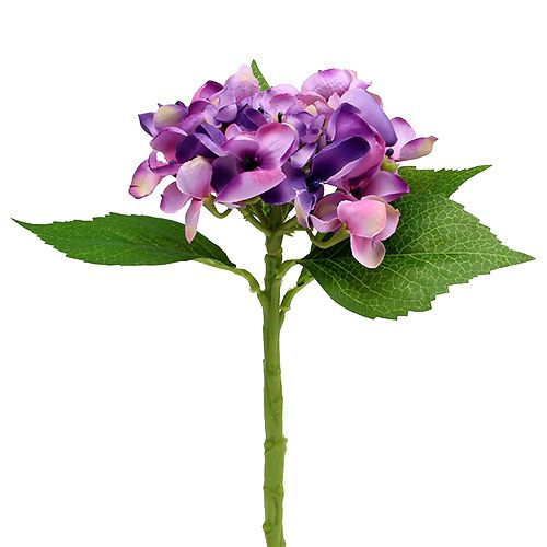 Floristik24 Hortensia violeta 33cm 1p