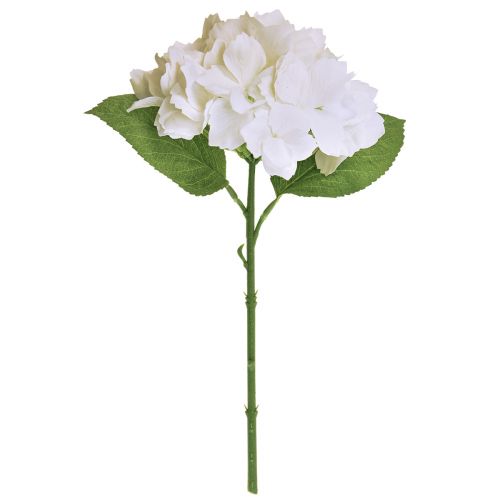 Artículo Hortensias Flores Artificiales Blancas Flores Real Touch 33cm