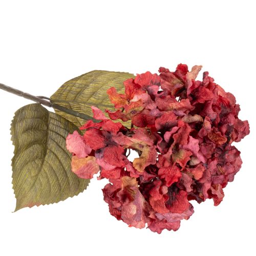 Rama de hortensia artificial en flor, flor grande, 74 cm. | Floristik24.es
