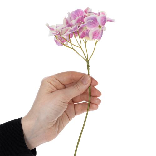 Artículo Planta de hortensia artificial, fácil de cuidar, para una decoración duradera, 110 cm, 2 piezas
