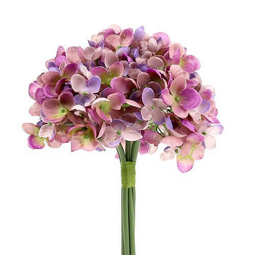 Floristik24 Ramo de hortensias L25cm violeta