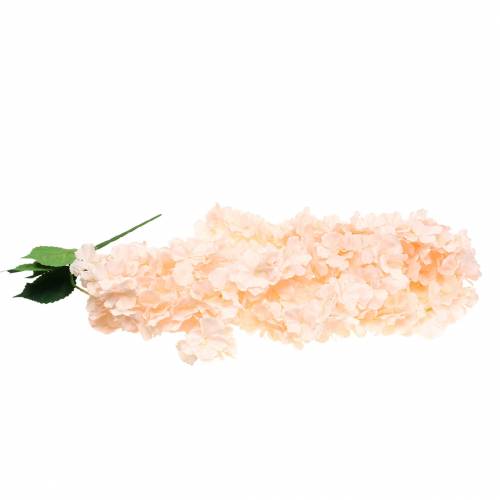 Floristik24 Guirnalda de flores decorativas albaricoque artificial 135cm 5 hilos