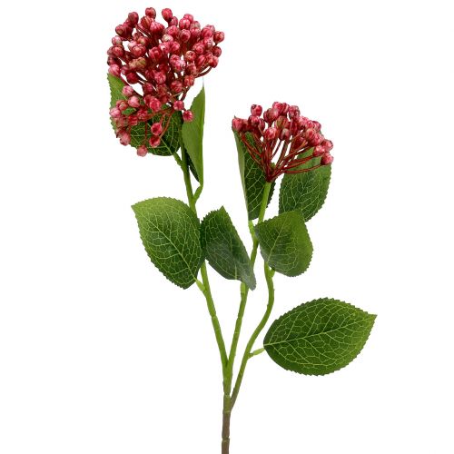 Floristik24 Rama de brote de hortensia 55cm rosa 6pcs