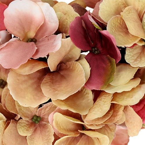 Floristik24 Corona de hortensias Ø35cm rosa oscuro, Burdeos