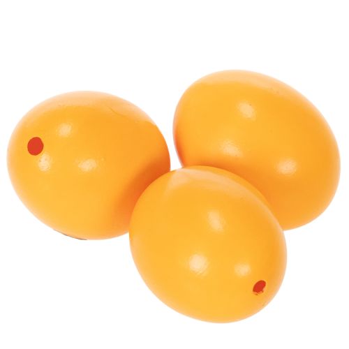 Huevos de Pascua, huevos de gallina reales, perfectos para manualidades creativas de bricolaje y manualidades de Pascua, 5 cm, 10 piezas