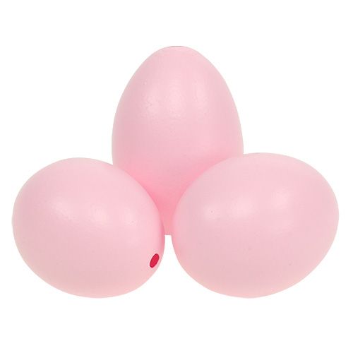 Floristik24 Huevos de Gallina Rosa 10pcs