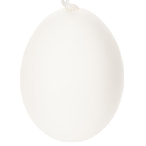 Artículo Huevos de Pascua con delicados motivos florales para la decoración festiva de Pascua en el salón, 6 cm, 6 piezas