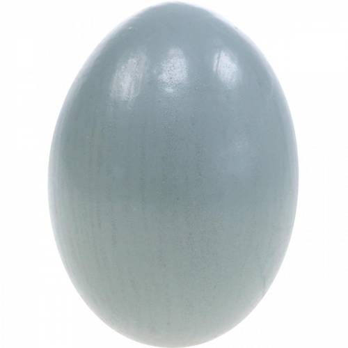 Artículo Huevos de gallina Huevos soplados grises Decoración de Pascua 10 piezas