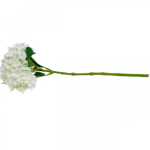 Floristik24 Hortensia blanco artificial 53cm