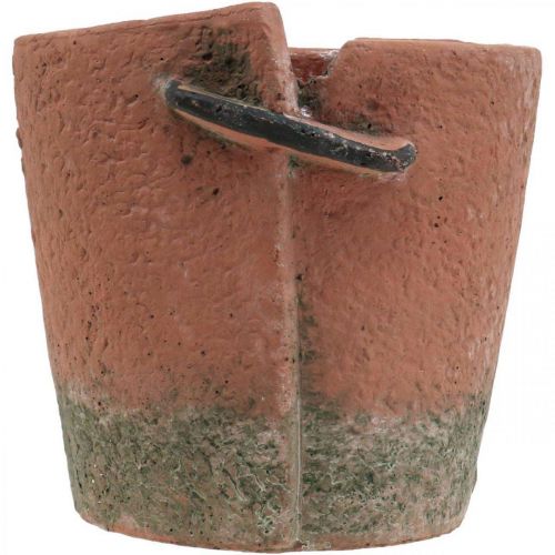 Artículo Macetero de hormigón macetero de terracota Ø13cm H13cm