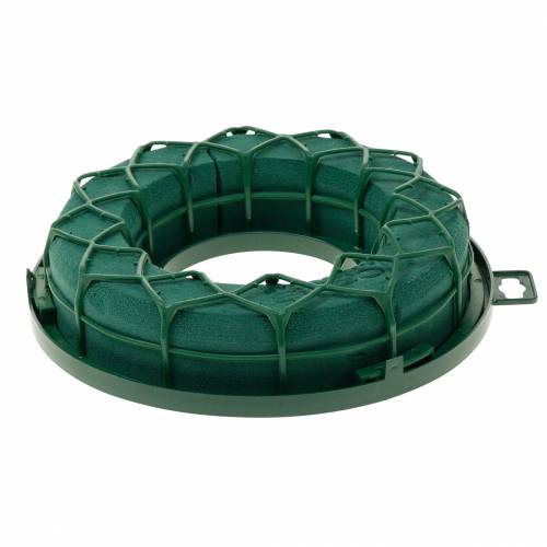 Artículo OASIS® IDEAL Anillo Universal Corona Floral de Espuma Verde H4cm Ø18,5cm 5 uds