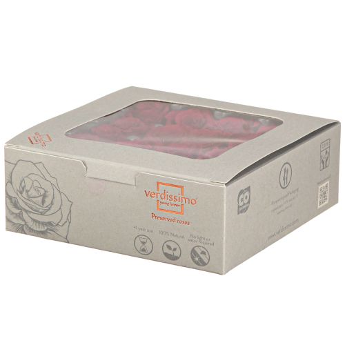Artículo Rosas Infinitas Flores Reales Mini Rosas Rojas Ø3cm 16 uds
