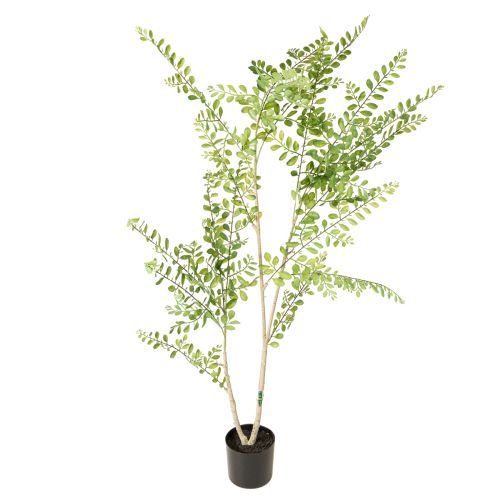 Planta artificial en maceta, 130 cm de altura, verde, decorativa. | Floristik24.es