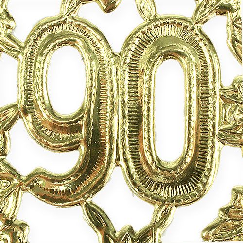 Artículo Número de aniversario 90 Ø8cm 10uds