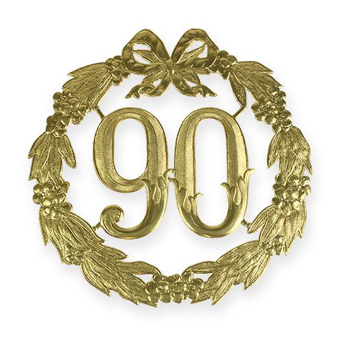 Aniversario número 90 en oro