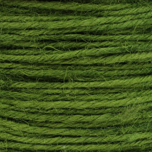 Artículo Cordón de yute verde Ø2mm 100g
