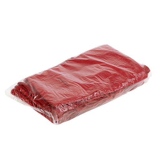 Floristik24 Sacos de yute rojo 16cm x 24cm 10pcs