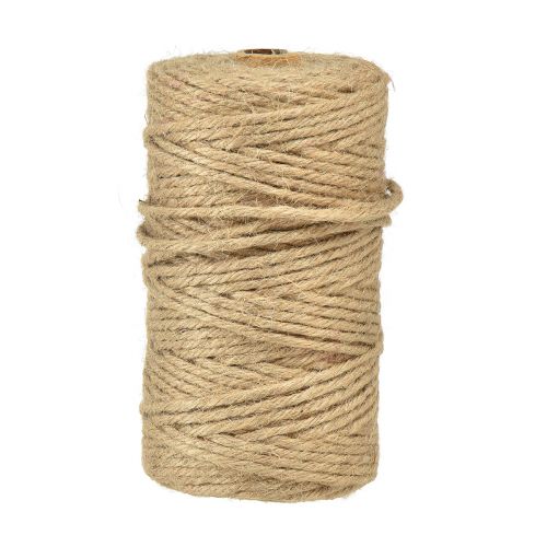 Floristik24 Cinta de yute cordón de yute cinta decorativa de yute natural Ø4mm 100m