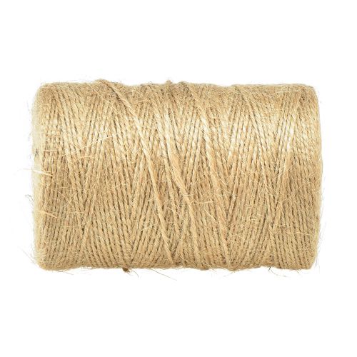 Artículo Cinta de yute cordón de yute cinta yute natural cinta decorativa Ø2mm 200m