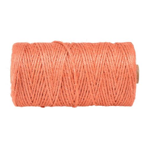 Artículo Cinta de yute cordón de yute cinta yute naranja Ø3mm 200m