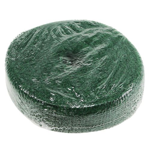 Artículo Cinta de yute verde oscuro 5cm 40m
