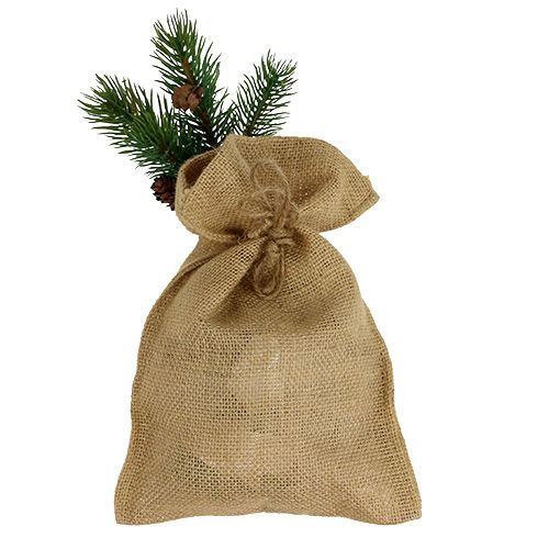 Bolsas de yute natural 16cm x 24cm 10pcs