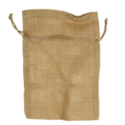 Floristik24 Bolsas de yute natural 16cm x 24cm 10pcs