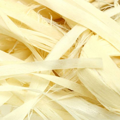 Fibras naturales vegetales, fibra de yute blanqueada 300g