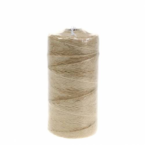 Artículo Cordón de yute versátil natural 2mm 200m 1ud