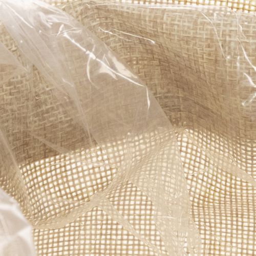 Bolsa de yute de 13,5 × 11 cm y 25 cm de alto. | Floristik24.es